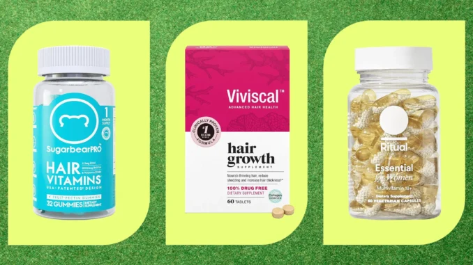 Top 5 Hair Growth Supplements That Actually Work – Backed by Dermatologists​
